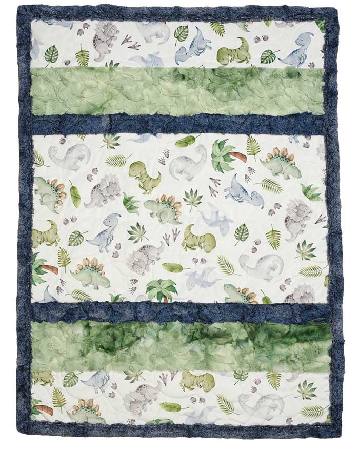 Cuddle®️ Strip Quilt—Bambino