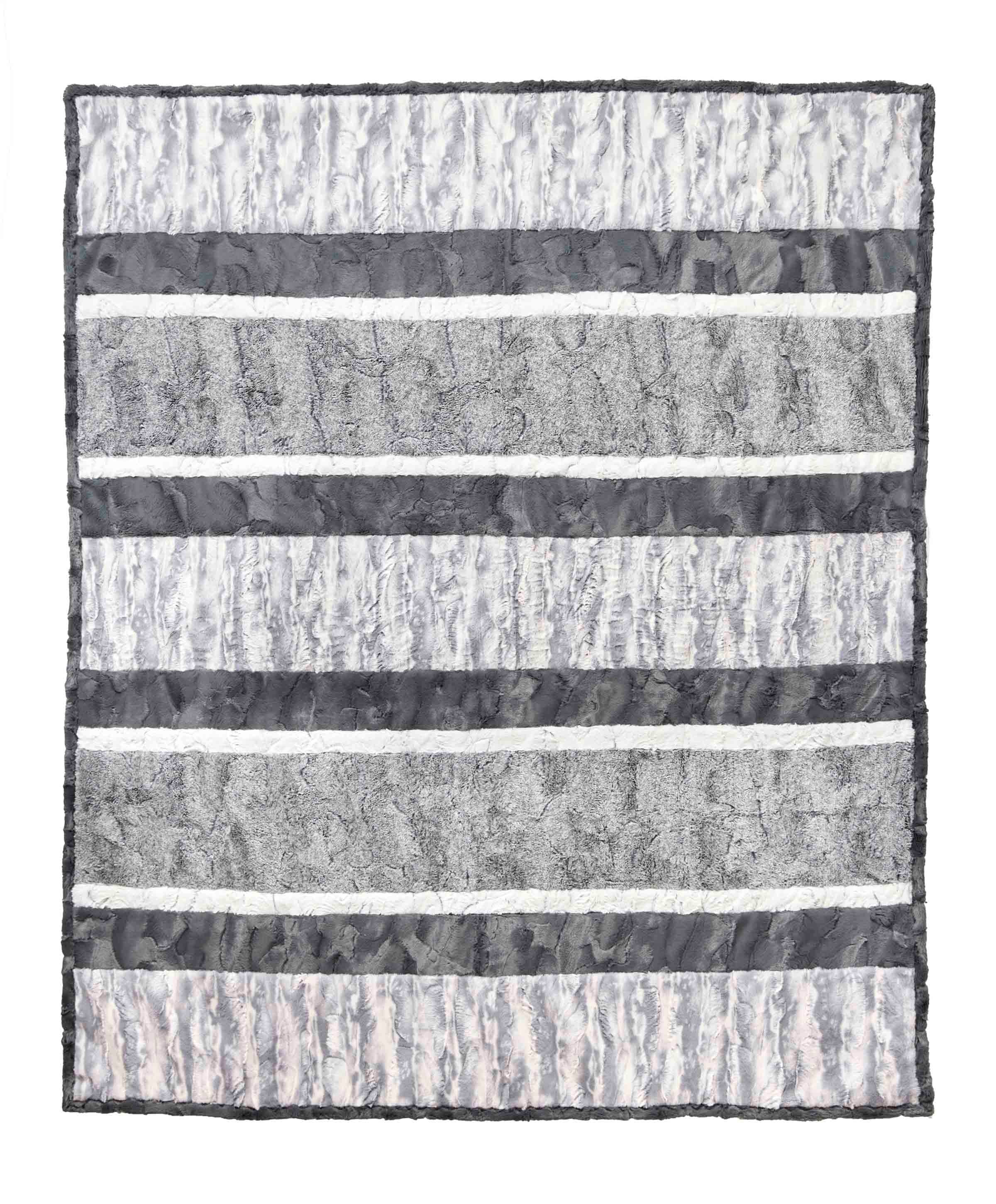 Cuddle®️ Strip Quilt—Crazy 8