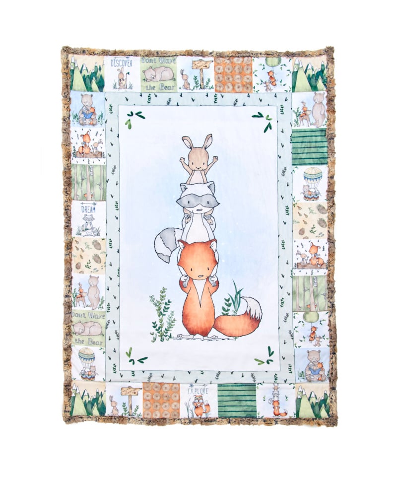 Cuddle®️ Quilt—Tiny Tails