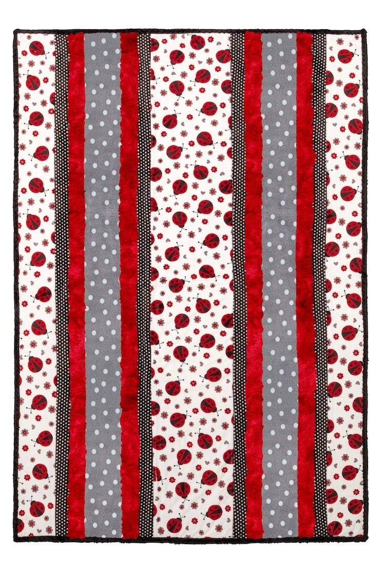 Cuddle®️ Strip Quilt— Fab 5